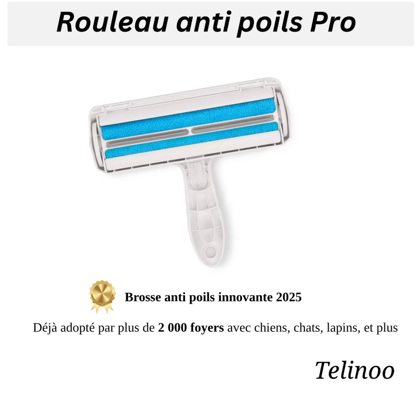 Rouleau Anti-Poils Pro